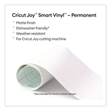 Load image into Gallery viewer, Joy Permanent Smart Vinyl for Assorted Surfaces, 5.5 x 120, White

