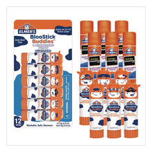 Load image into Gallery viewer, BlooStick Buddies and Disappearing Purple Glue Stick Combo Pack, 0.21 oz, Dries Clear, 12/Pack
