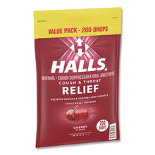 Load image into Gallery viewer, Relief Cough Drops - Value Size, Cherry, 200/Pack
