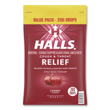 Load image into Gallery viewer, Relief Cough Drops - Value Size, Cherry, 200/Pack
