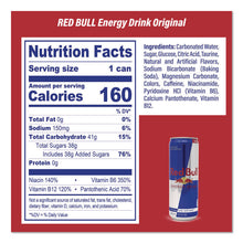Load image into Gallery viewer, Red Bull Energy Drink and Pop Tart Combo Pack,(24) 12oz Cans,(24) Frosted Strawberry/(24) Frosted Brown Sugar Cinnamon/Bundle
