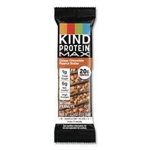 Load image into Gallery viewer, Protein MAX Bar, Crispy Chocolate Peanut Butter, 2.2 oz Bar, 12/Box
