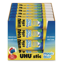 Load image into Gallery viewer, Glue Stick, 8.2 g, Applies Blue, Dries Clear, 24/Pack
