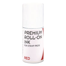 Load image into Gallery viewer, Premium Roll-On Ink, 2 oz, Red
