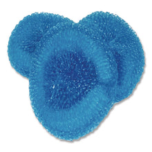 Load image into Gallery viewer, Poly Mesh Scrubbers, Blue, 3/Pack
