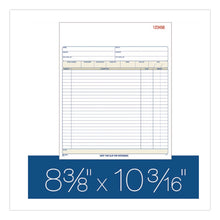 Load image into Gallery viewer, Multipart Sales Order Pad, Two-Part Carbonless, 8.38 x 10.19, 50 Forms Total
