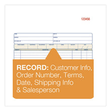 Load image into Gallery viewer, Multipart Sales Order Pad, Two-Part Carbonless, 8.38 x 10.19, 50 Forms Total
