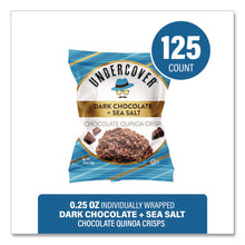 Load image into Gallery viewer, Dark Chocolate and Sea Salt Mini Quinoa Crisps, 0.25 oz Bag, 125/Carton
