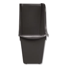Load image into Gallery viewer, Small Book Bin, 1.5 gal, 4.5" x 11.75" x 8.5", Black, 6/Pack

