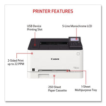 Load image into Gallery viewer, Color imageCLASS LBP633Cdw Wireless Laser Printer
