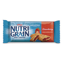 Load image into Gallery viewer, Nutri-Grain Soft Baked Breakfast Bars, Strawberry, 1.3 oz, 8/Box
