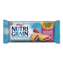 Load image into Gallery viewer, Nutri-Grain Soft Baked Breakfast Bars, Raspberry, Indv Wrapped 1.3 oz Bar, 16/Box
