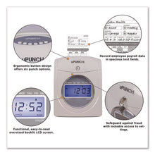 Load image into Gallery viewer, UB2000 Electronic Calculating Time Clock Bundle, Digital Display, Gray
