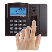 Load image into Gallery viewer, TimeTrax Elite Biometric Time Clock, 50 Employees, Black

