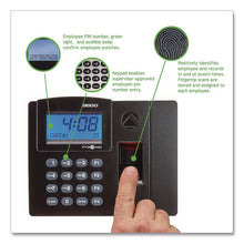 Load image into Gallery viewer, TimeTrax Elite Biometric Time Clock, 50 Employees, Black
