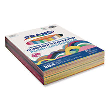 Load image into Gallery viewer, Construction Paper, 9 x 12, Assorted Colors, 264/Pack
