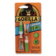 Load image into Gallery viewer, Super Glue Gel, Two 0.11 oz Tubes, Dries Clear

