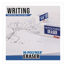 Load image into Gallery viewer, Hi-Polymer Eraser, For Pencil Marks, Rectangular Block, White, 10/Box
