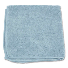 Load image into Gallery viewer, Microfiber Cleaning Cloths, 12 x 12, Blue, 12/Pack
