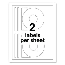 Load image into Gallery viewer, Laser CD Labels, Matte White, 30/Pack
