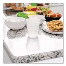 Load image into Gallery viewer, Comet Plastic Tumbler, Tall, 8 oz, Clear, 25/Pack, 20 Packs/Carton
