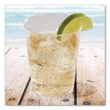 Load image into Gallery viewer, Comet Plastic Tumbler, Tall, 8 oz, Clear, 25/Pack, 20 Packs/Carton

