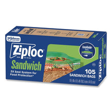 Load image into Gallery viewer, Resealable Sandwich Bags, 6.5" x 5.88", Clear, 90/Pack
