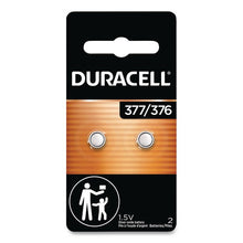Load image into Gallery viewer, Button Cell Battery, 376/377, 1.5 V, 2/Pack
