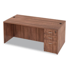 Load image into Gallery viewer, Alera Valencia Series Straight Front Desk Shell, 71" x 35.5" x 29.63", Modern Walnut
