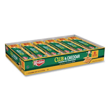 Load image into Gallery viewer, Sandwich Cracker, Club and Cheddar, 8 Cracker Snack Pack, 12/Box
