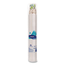 Load image into Gallery viewer, PerfecTouch Paper Hot Cups, 12 oz, Coffee Haze Design, 50/Sleeve, 20 Sleeves/Carton
