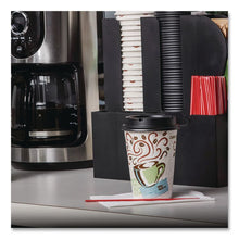 Load image into Gallery viewer, PerfecTouch Paper Hot Cups, 12 oz, Coffee Haze Design, 50/Sleeve, 20 Sleeves/Carton
