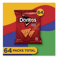 Load image into Gallery viewer, Nacho Cheese Tortilla Chips, 1.75 oz Bag, 64/Carton
