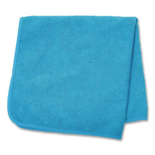 Load image into Gallery viewer, Microfiber Cleaning Cloths, 12 x 12, Blue, 24/Pack
