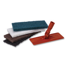 Load image into Gallery viewer, Doodlebug Medium-Duty Scrub Pad, 4.62 x 10, Blue, 10/Carton
