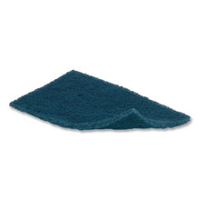 Load image into Gallery viewer, Doodlebug Medium-Duty Scrub Pad, 4.62 x 10, Blue, 10/Carton
