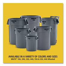 Load image into Gallery viewer, Brute Container, 10 gal, Plastic, Blue
