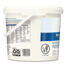Load image into Gallery viewer, Bleach Germicidal Wipes, 1-Ply, 12 x 12, Unscented, White, 110/Bucket, 2 Buckets/Carton
