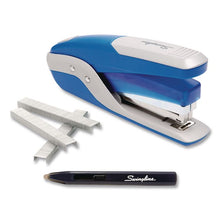 Load image into Gallery viewer, Quick Touch Stapler Value Pack, 28-Sheet Capacity, Blue/Silver
