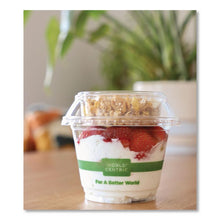 Load image into Gallery viewer, PLA Clear Cold Cup Lids, Dome Lid, Fits 9 oz to 24 oz Parfait Cups, Plastic, Clear, 1,000/Carton
