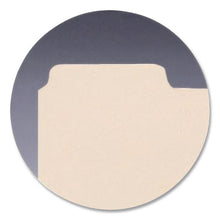 Load image into Gallery viewer, Manila Card Guides, 1/3-Cut Top Tab, Blank, 4 x 6, Manila, 100/Box
