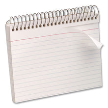 Load image into Gallery viewer, Spiral Index Cards, Ruled, 3 x 5, White, 50/Pack
