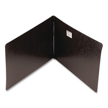 Load image into Gallery viewer, Extra Large Pressboard Report Cover w/ Reinforced Side Hinge, Two-Prong Fastener, 3" Capacity, 11 x 17, Black/Black
