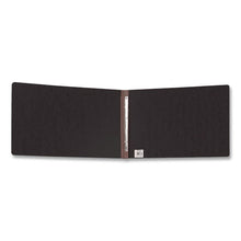 Load image into Gallery viewer, Extra Large Pressboard Report Cover w/ Reinforced Side Hinge, Two-Prong Fastener, 3" Capacity, 11 x 17, Black/Black
