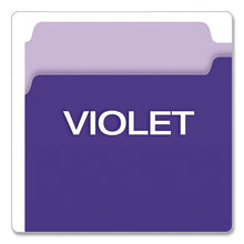 Load image into Gallery viewer, Interior File Folders, 1/3-Cut Tabs: Assorted, Legal Size, Violet, 100/Box
