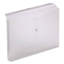 Load image into Gallery viewer, Poly String and Button Envelope, String/Button Closure, 8.5 x 14, Clear, 3/Pack
