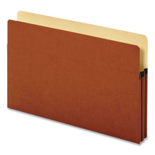 Load image into Gallery viewer, Standard Expanding File Pockets, 1.75" Expansion, Legal Size, Redrope, 25/Box
