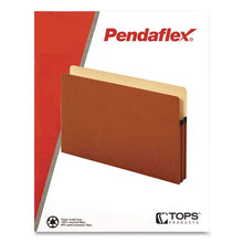 Load image into Gallery viewer, Standard Expanding File Pockets, 1.75" Expansion, Legal Size, Redrope, 25/Box
