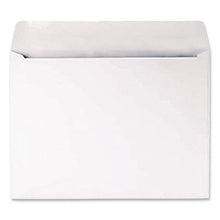 Load image into Gallery viewer, Open-Side Booklet Envelope, #10 1/2, Cheese Blade Flap, Gummed Closure, 9 x 12, White, 250/Box
