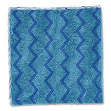 Load image into Gallery viewer, HYGEN Microfiber Cleaning Cloths, 16 x 16, Blue, 12/Carton
